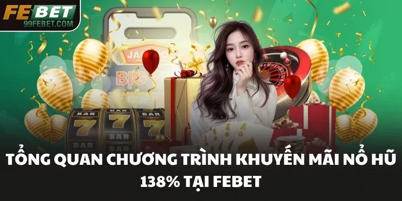 Tổng quan chương trình khuyến mãi Nổ Hũ 138% tại FEBET